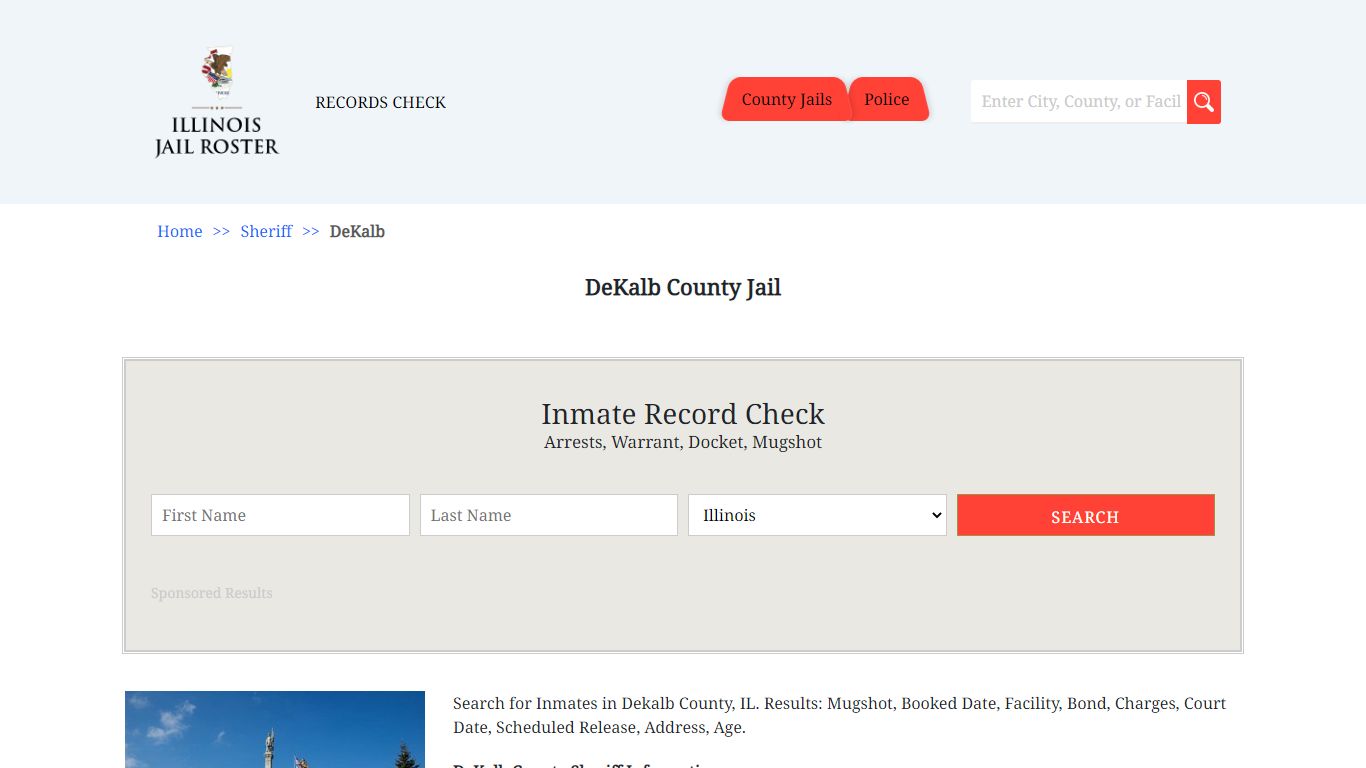 DeKalb County Jail | Jail Roster Search